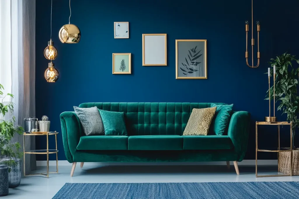 Blue and Green Living Room Ideas