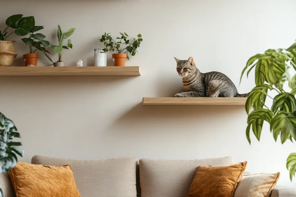 DIY Cat Shelves Ideas