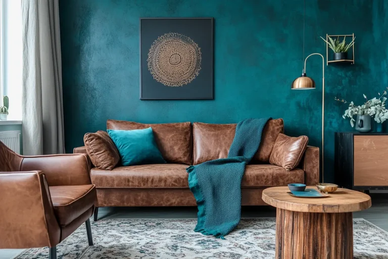 Teal Living Room Ideas